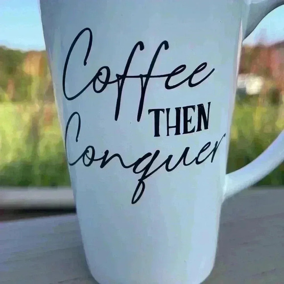 Latte mug. 16 fluid ounces. Darling. - Picture 2 of 3